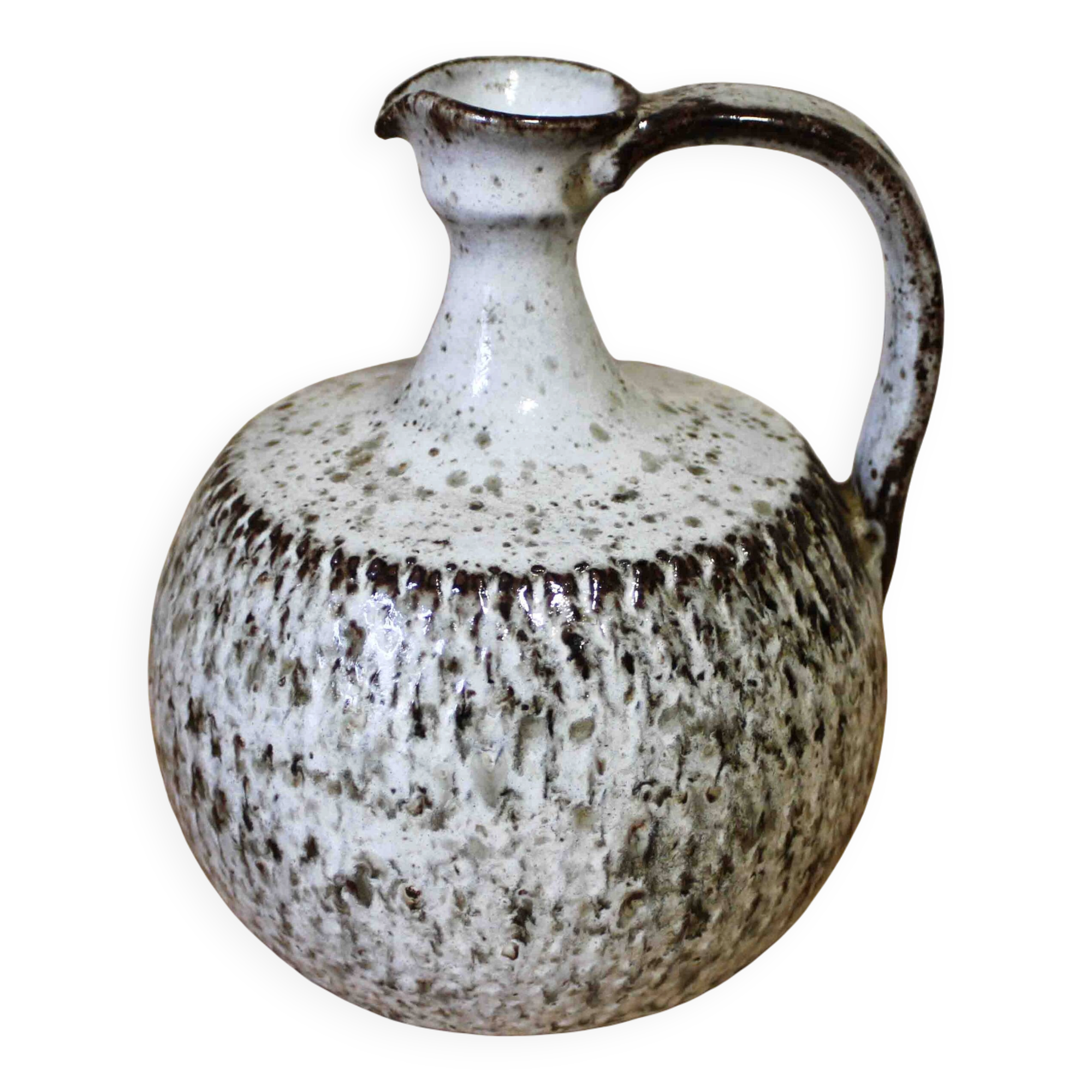 Glazed stoneware jug Alain Granet Vallauris