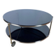 Table basse STRIND d’Ehlen Johansson pour IKEA vintage black