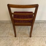 Old dining chair reupholstered