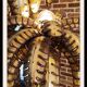Triple Palmiers floor lamp from Maison Jansen de Paris - Lighting - Brass
