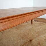 Scandinavian coffee table Danish teak vintage 1960s