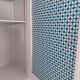 Medicine cabinet wall vintage 50's revisited Green