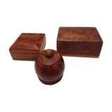 Wooden jewelry boxes