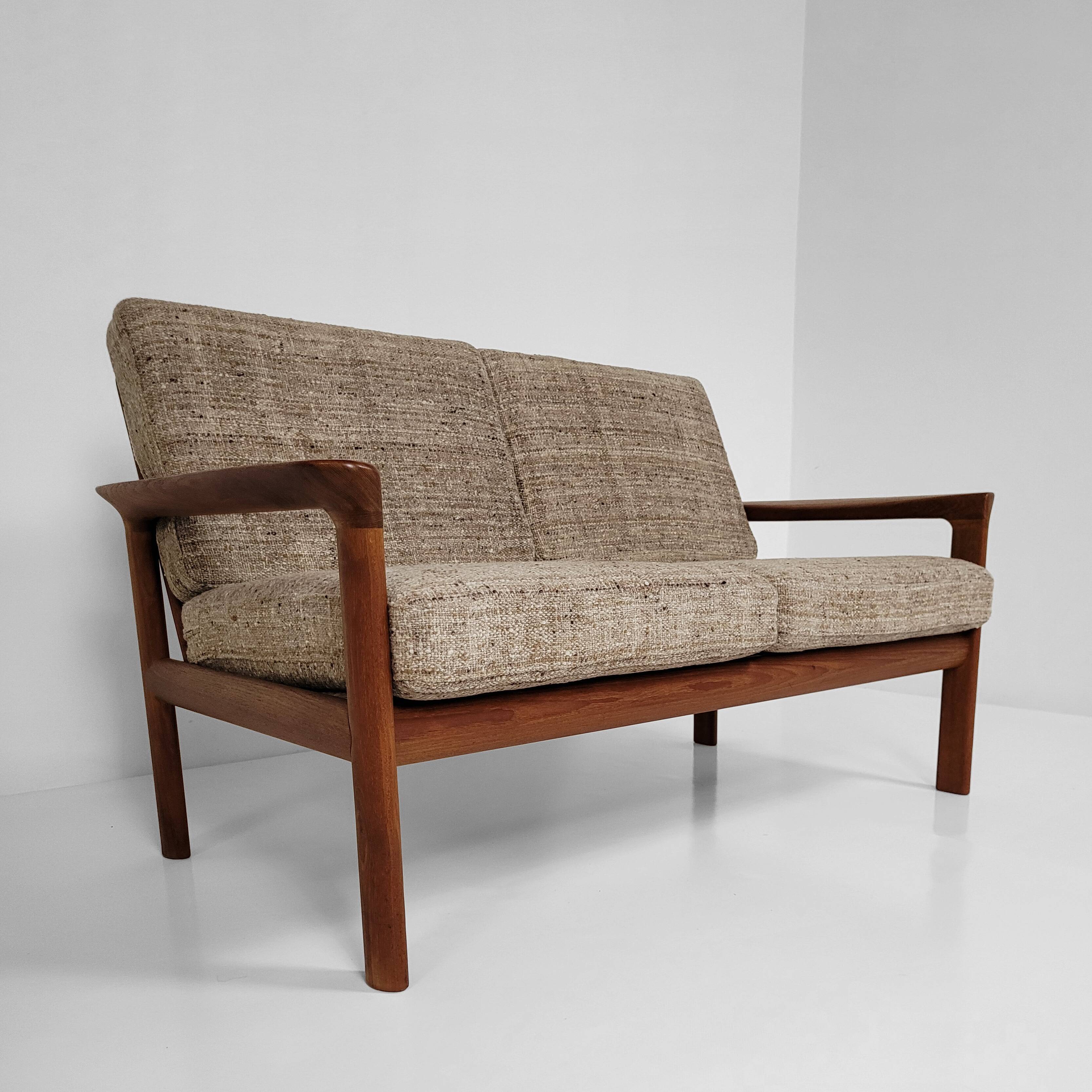Sven Ellekaer Borneo sofa , Denmark 1960s