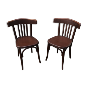 Paire de chaises bistrot