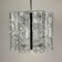 Vintage Ice Murano Chandelier by AV Mazzega, Italy, 1970s