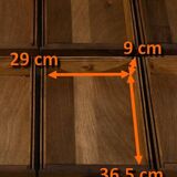 Art Deco Oak Pedestal Desk – 1940