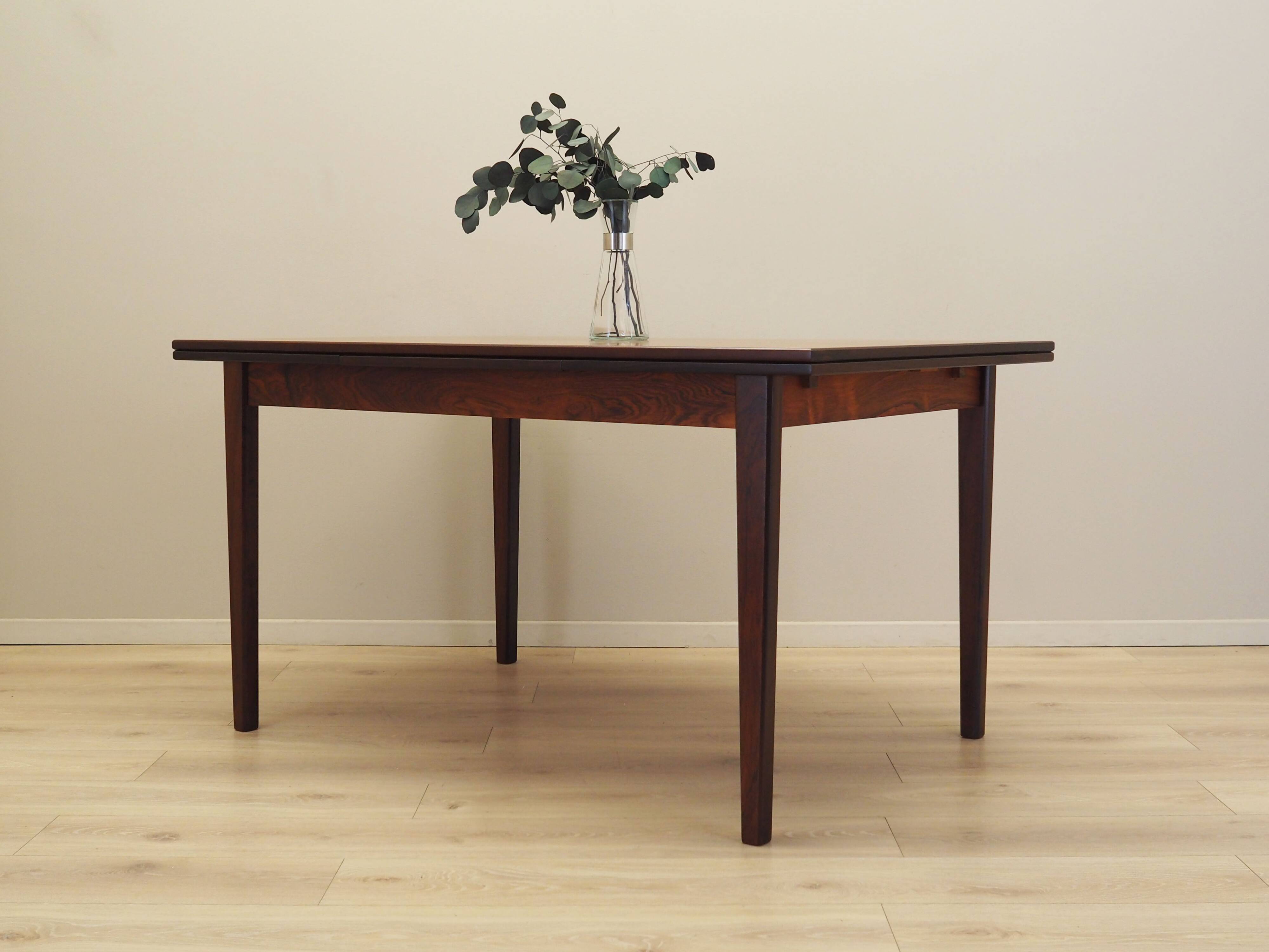Rosewood table, Danish design, 1970s, production: Denmark