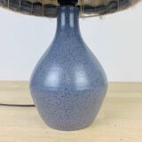 Karoly Balogh ceramic lamp in Dreux, wool lampshade
