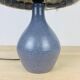 Karoly Balogh ceramic lamp in Dreux, wool lampshade