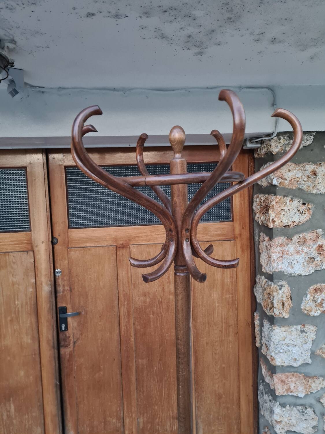 Porte manteau perroquet vintage