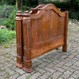 Bedheads boat old solid walnut