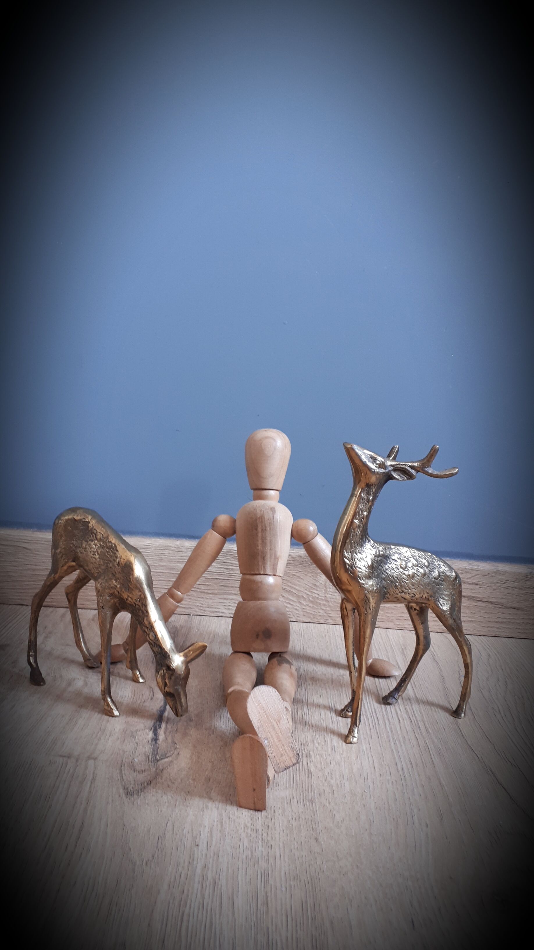 DuO deer and brass doe