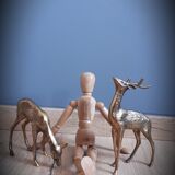 DuO deer and brass doe