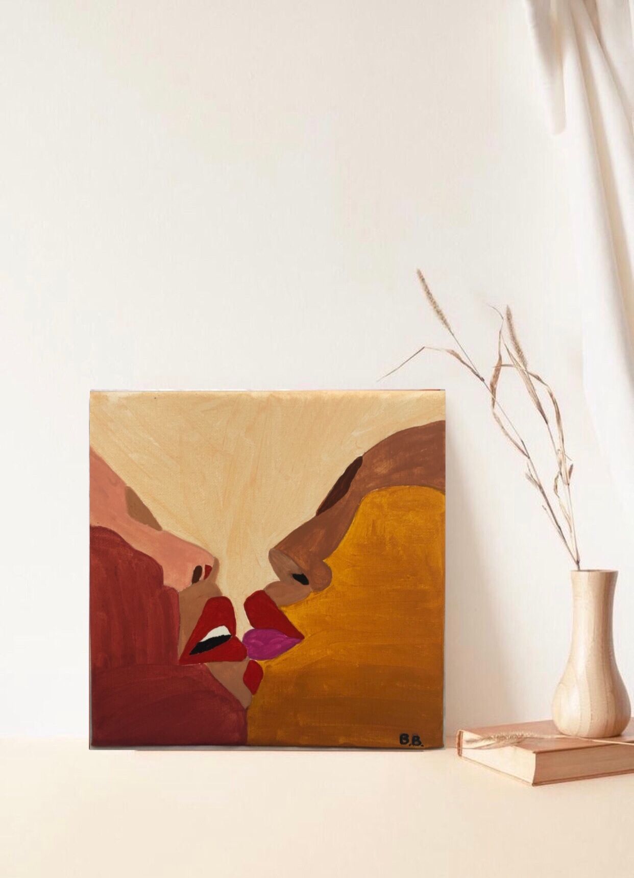 Acrylic painting on canvas