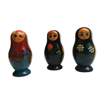 Pack of 3russian dolls