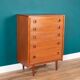 Commode rétro en teck des années 1960 BCM