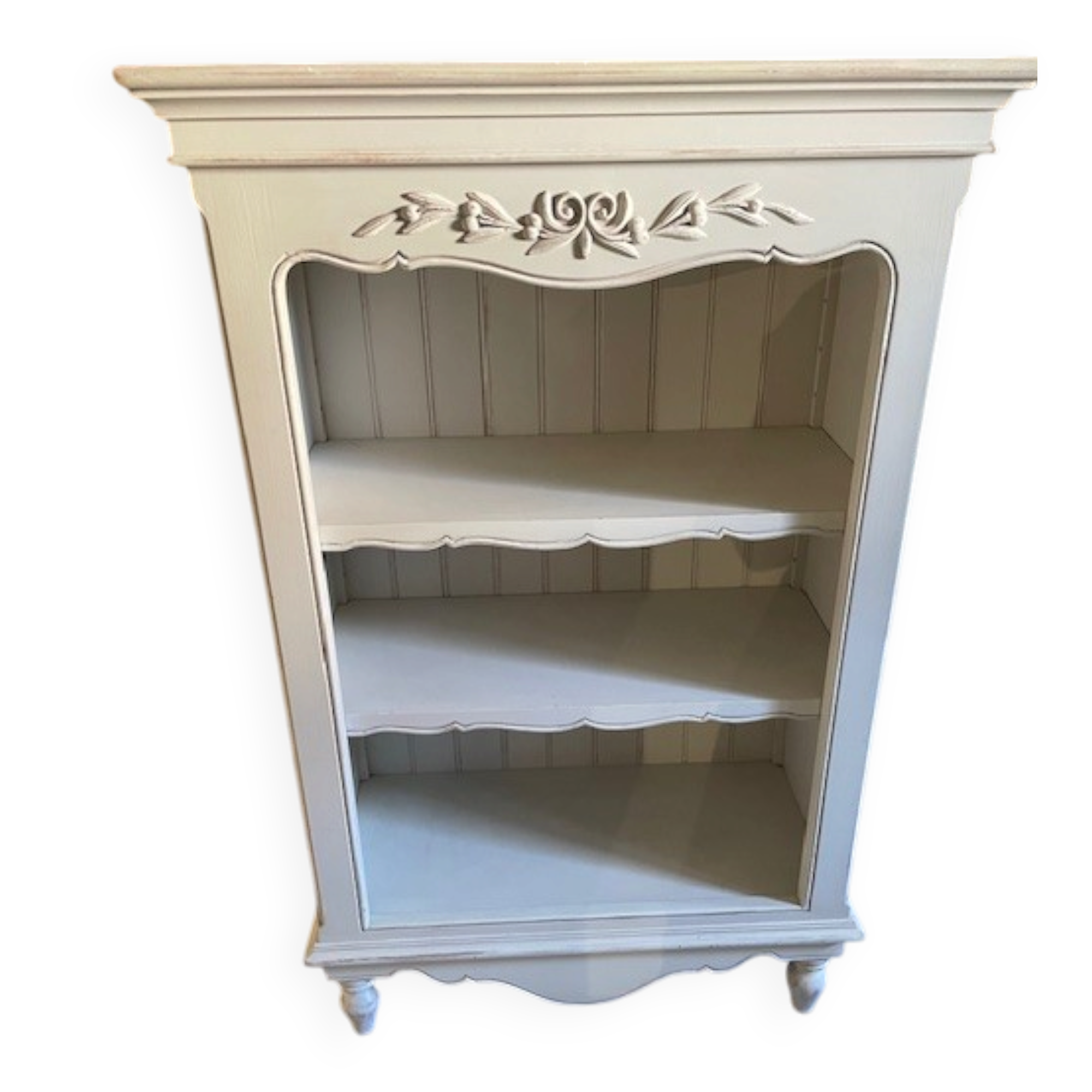 Solid wood bookshelf