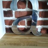 Metal letter a