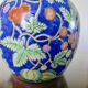 Large Chinese ginger jar in porcelain from the early 20th century.