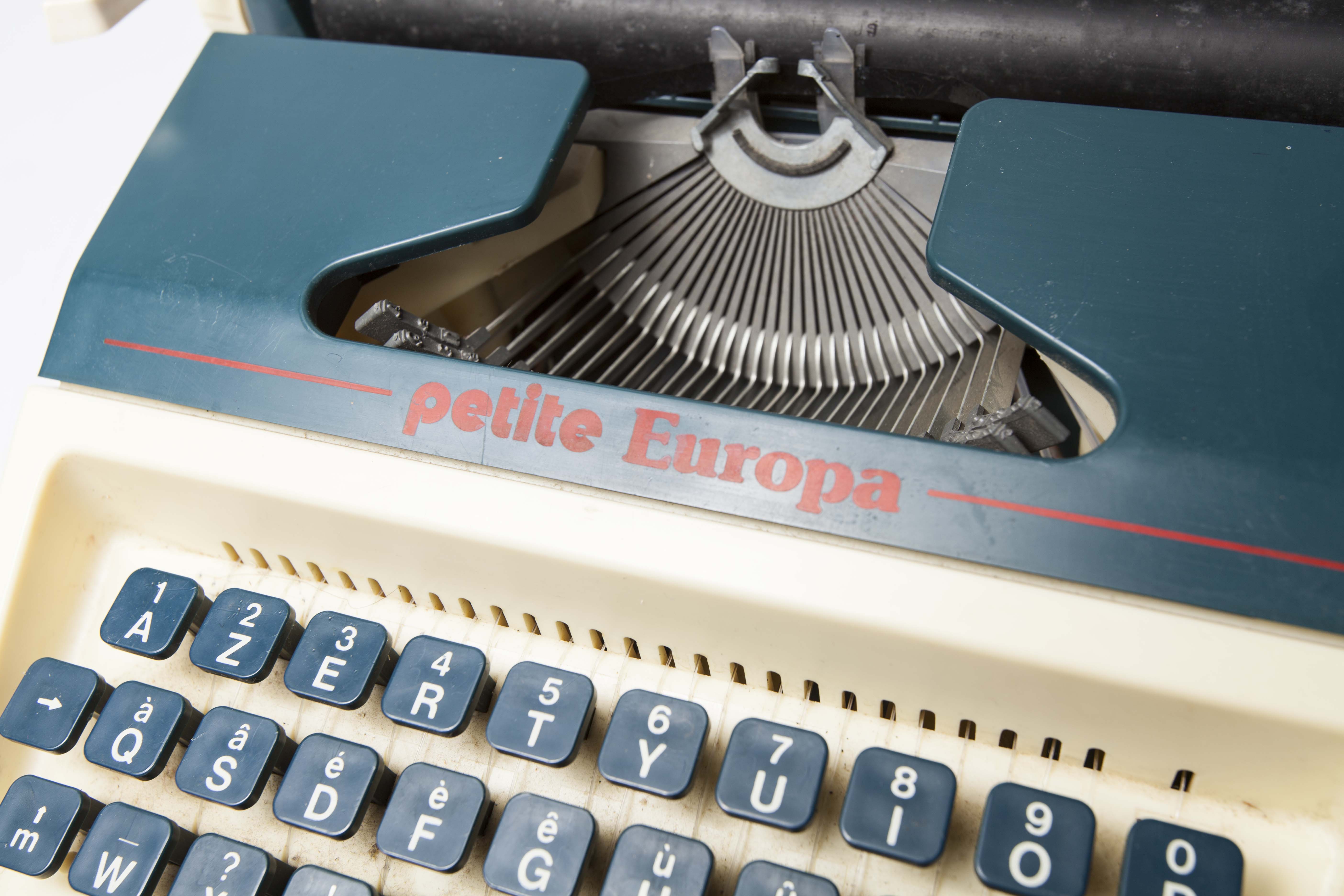 Children's typewriter Petite Europa