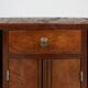 Art Deco cabinet in wood with marble top, France ca. 1930