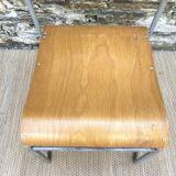Remploy English industrial sled chairs from the 50s and 60s
