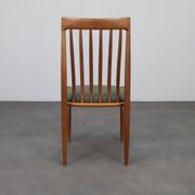 Set of Six Dining Chairs by H.W. Klein for Bramin, Denmark, 1970s