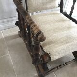English rocking chair turned wood