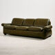 Leather sofa set, 3-piece set