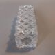 Molded glass vase cross 1940