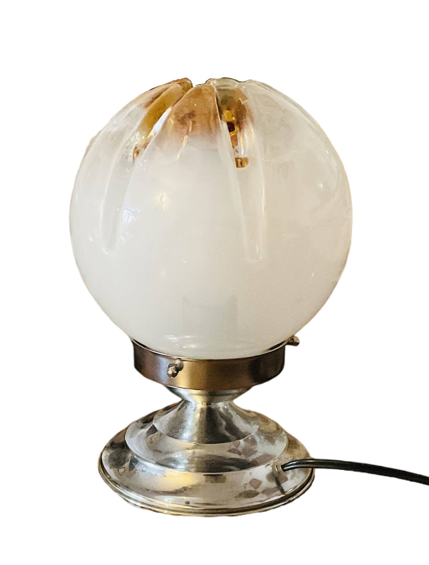 Lampe à poser Italienne 70’ verre murano
