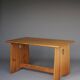Table en pin suédois par Gilbert Marklund pour Furusnickarn Ab, années 1960