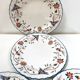 Set of 4 large plates barratts english porcelain