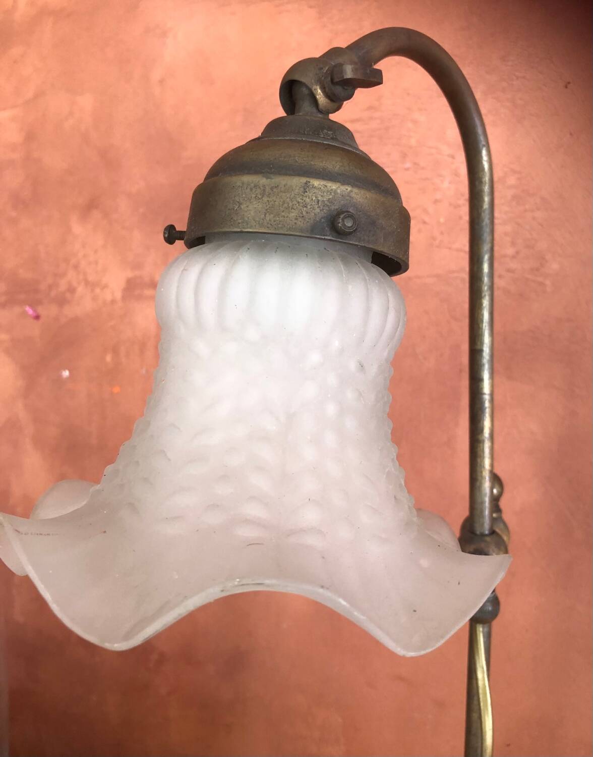 Bolzonella bronze tulip desk lamp