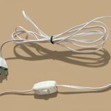 Vintage orange ceramic lamp - Fat Lava 1970 - Scheurich Workshops