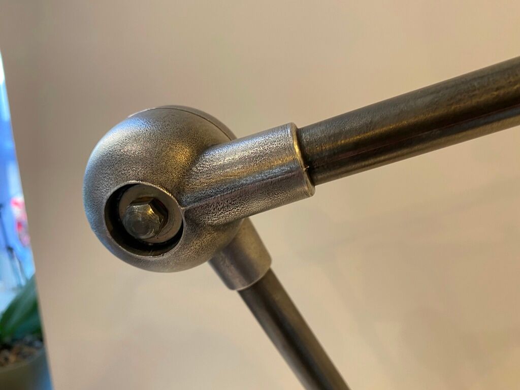 Jieldé desk lamp 2 arms 40cm industrial graphite Jean Louis Domecq