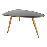 Table d'appoint basse du milieu du siècle, en forme de larme, 1970