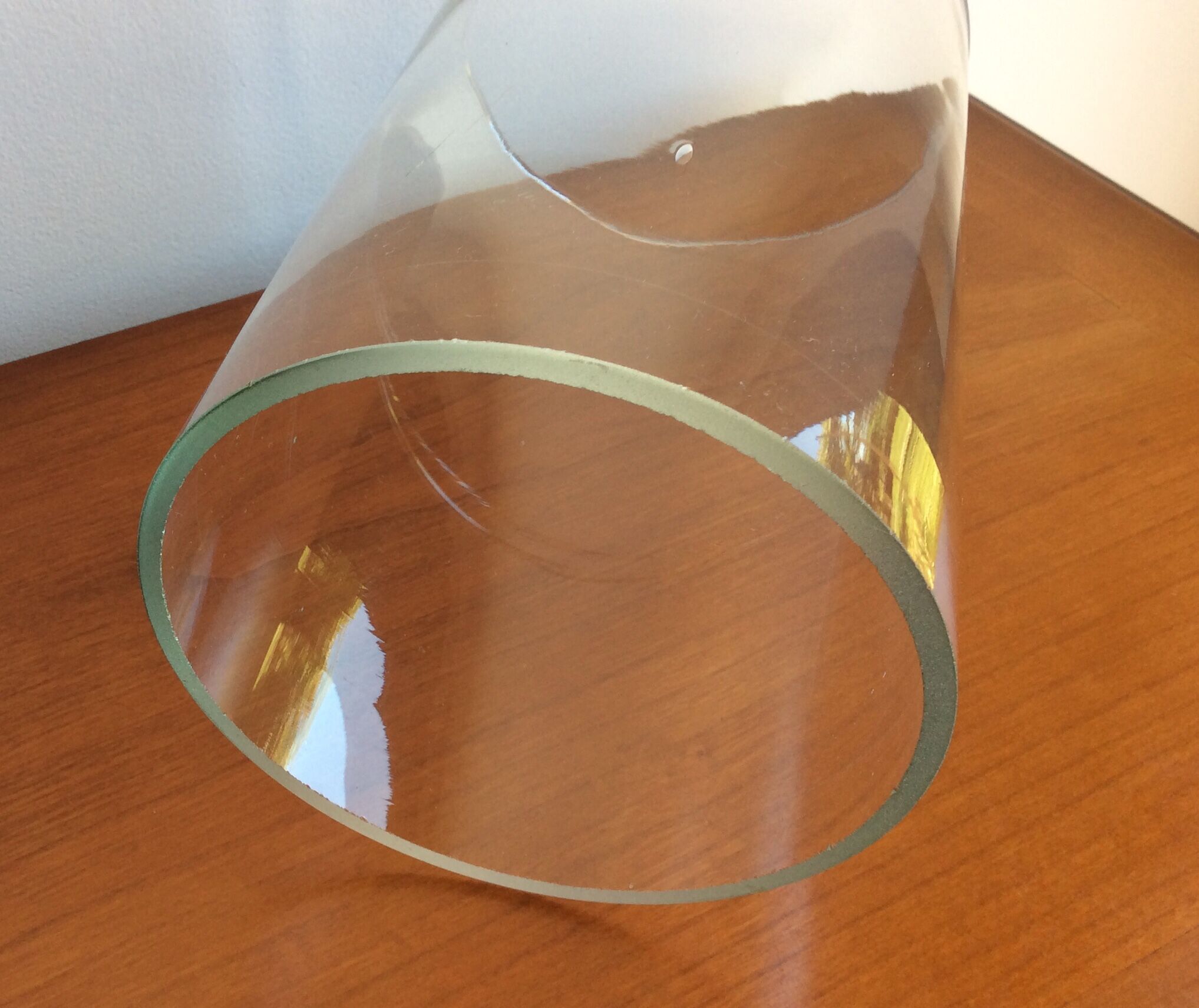 Tube cylinder for lamp - 12 cm diameter