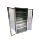Metal laboratory / industrial cabinets / 1960s / N.V. Boma