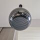 Suspension boule vintage noire et blanche