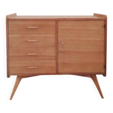 Renovated vintage sideboard, Scandinavian style, 1960s