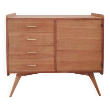 Buffet vintage rénové, style scandinave, années 60