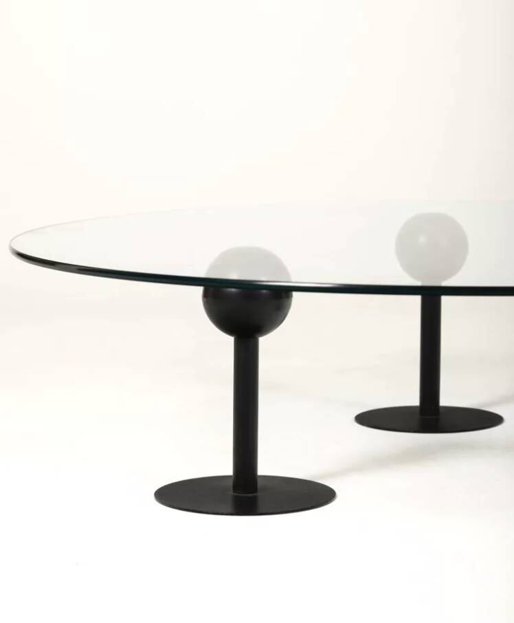 Pepper young coffee table by Starck, Disform, 1978