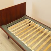 Teak bed, Danish design, 1960s, designer: Hans J. Wegner, manufacturer: Get