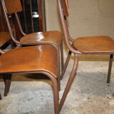 Lot de 7 chaises Mullca