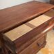 English mahogany chest of drawers