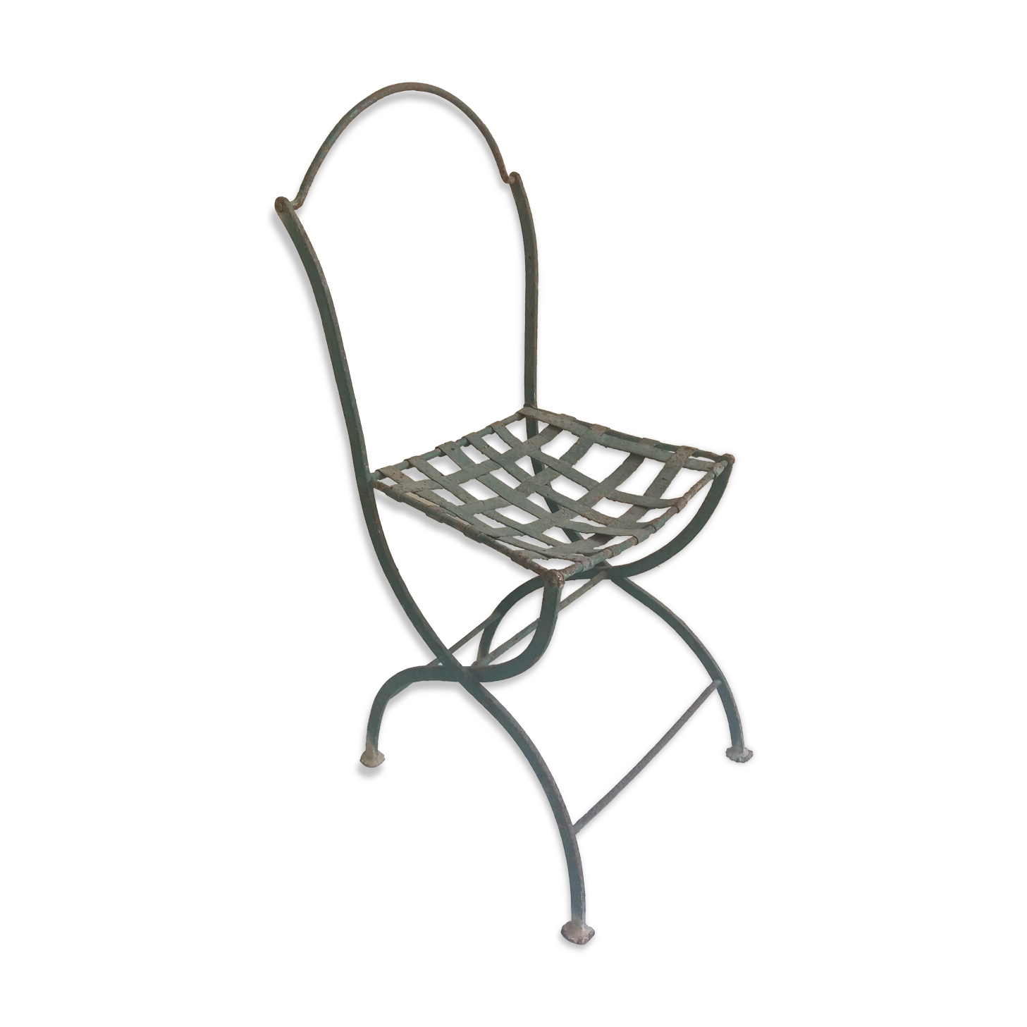 Old square chair