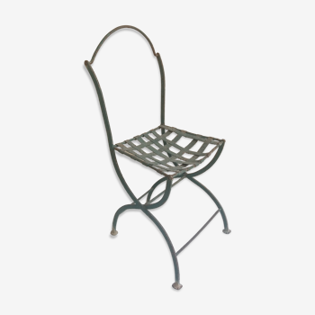 Old square chair