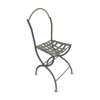 Old square chair